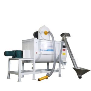 Half ton horizontal mixer+hammer mill