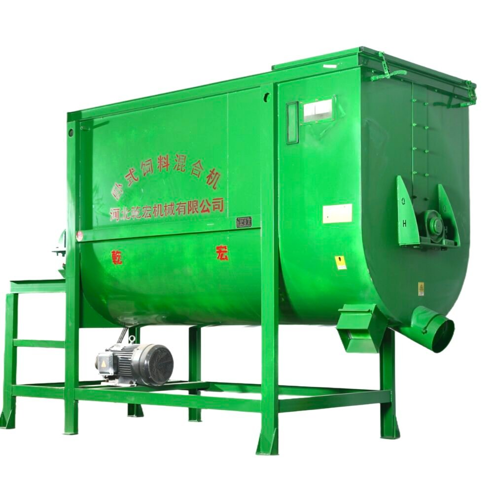 Two ton horizontal mixer